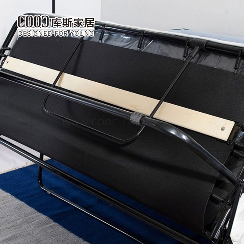 Navy Velvet Chesterfield Pull Out Sofa Bed 3 Seats Furniture Set Sofa Bed