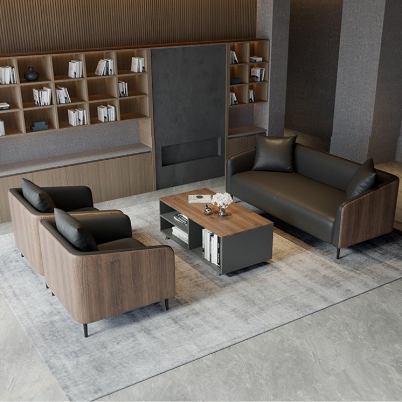 Customize Executive Sofa Set Public Seating Office Sofa Couch Manager Office Sofa