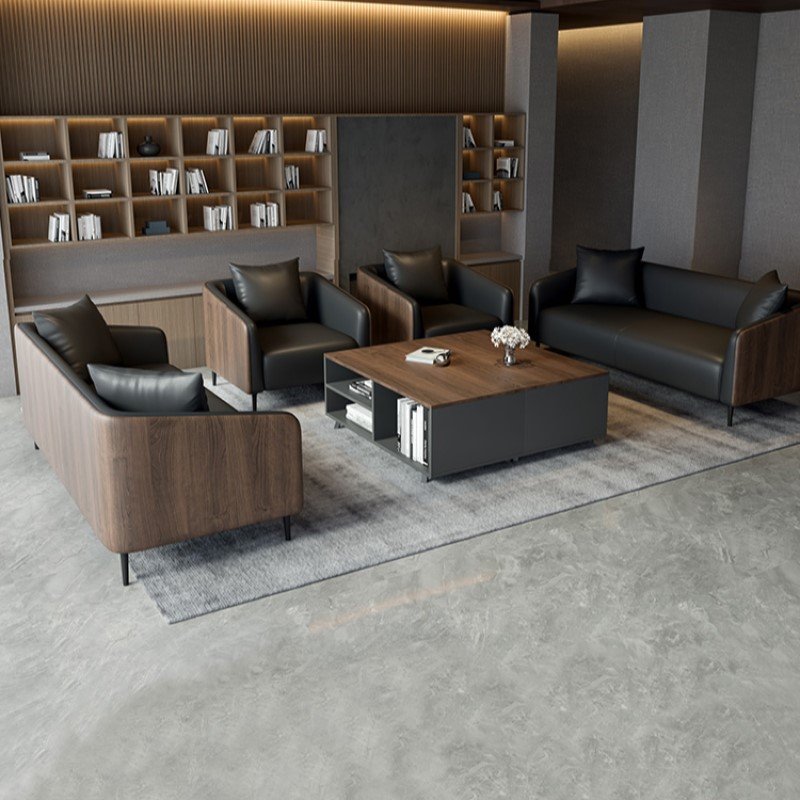 Customize Executive Sofa Set Public Seating Office Sofa Couch Manager Office Sofa