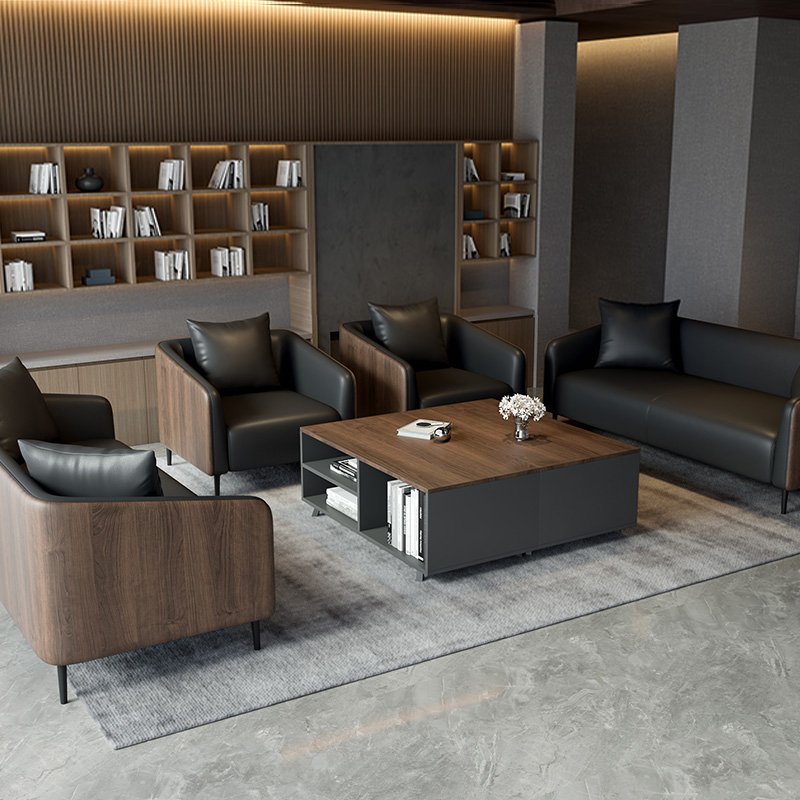 Customize Executive Sofa Set Public Seating Office Sofa Couch Manager Office Sofa