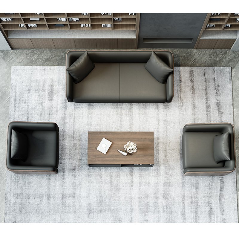 Customize Executive Sofa Set Public Seating Office Sofa Couch Manager Office Sofa