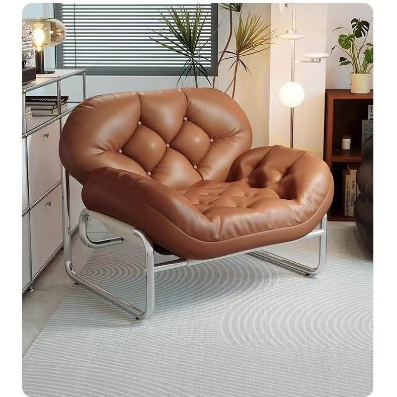 Light luxury cream style casual sofa European and American style can lie sofa