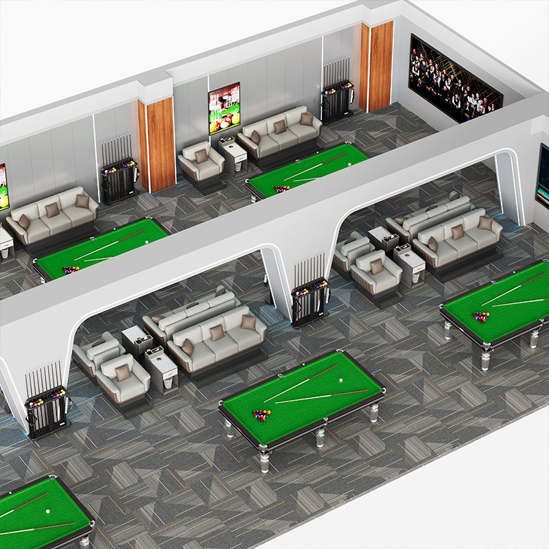 High-end billiard hall dedicated lounge sofa