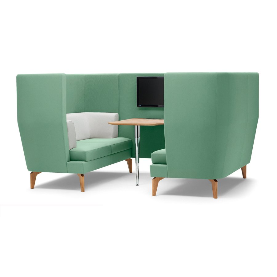 High Quality Office Meeting Pod/Telephone Booth With TV desk/Office Sofa Design