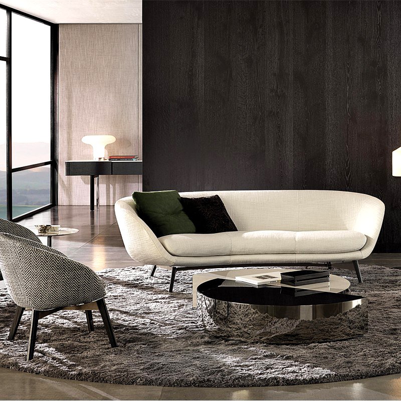 Nordic Style Modern Combination Sofa Set Can Be Customized Simple Multi-Person Combination Fabric Sofa