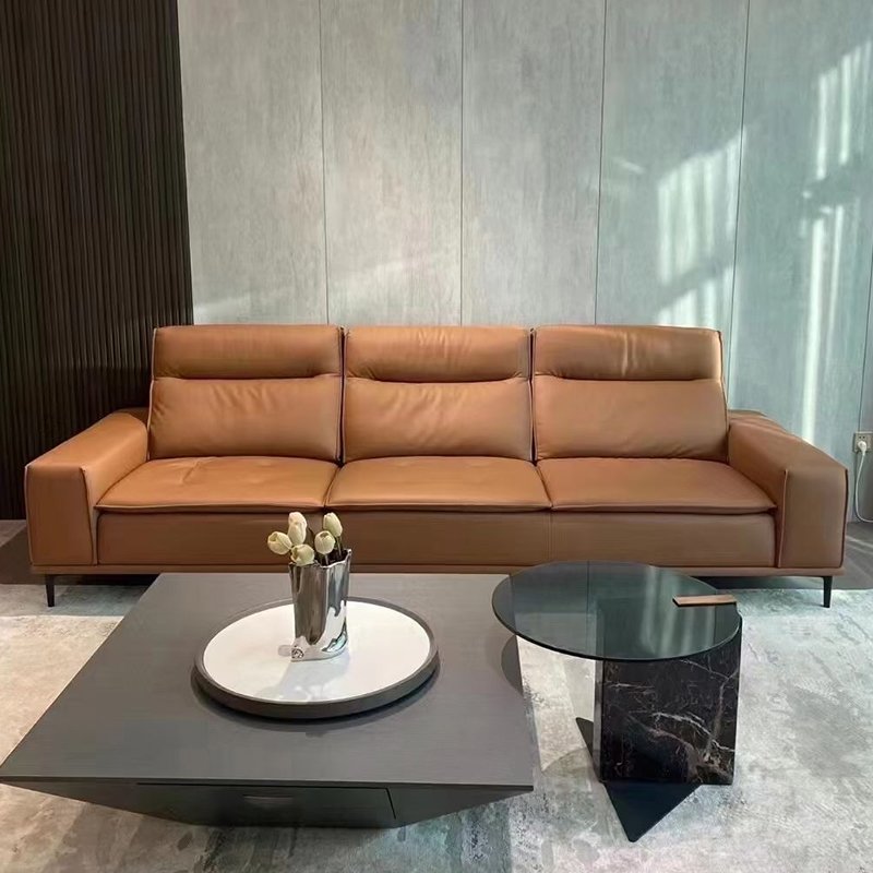 Waterproof office furniture custom modern sofa exclusive furniture leather combination living room furniture office sofa
