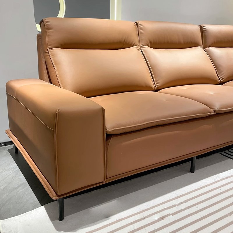 Waterproof office furniture custom modern sofa exclusive furniture leather combination living room furniture office sofa