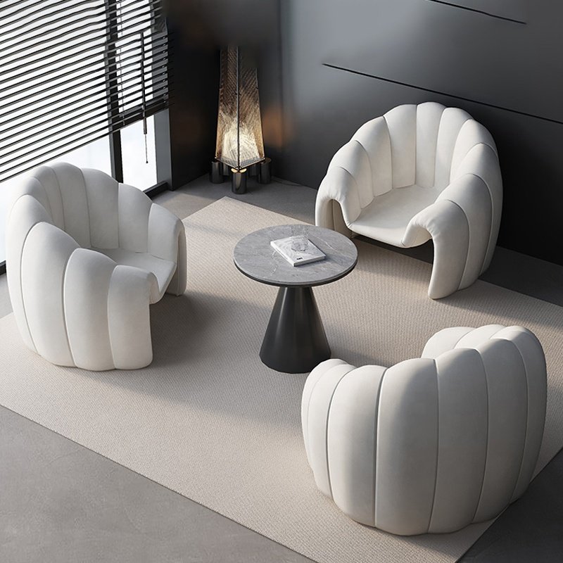 Selling waiting area Living Room sofa Modern spa waiting reception chair sofa Barbershop lounge area