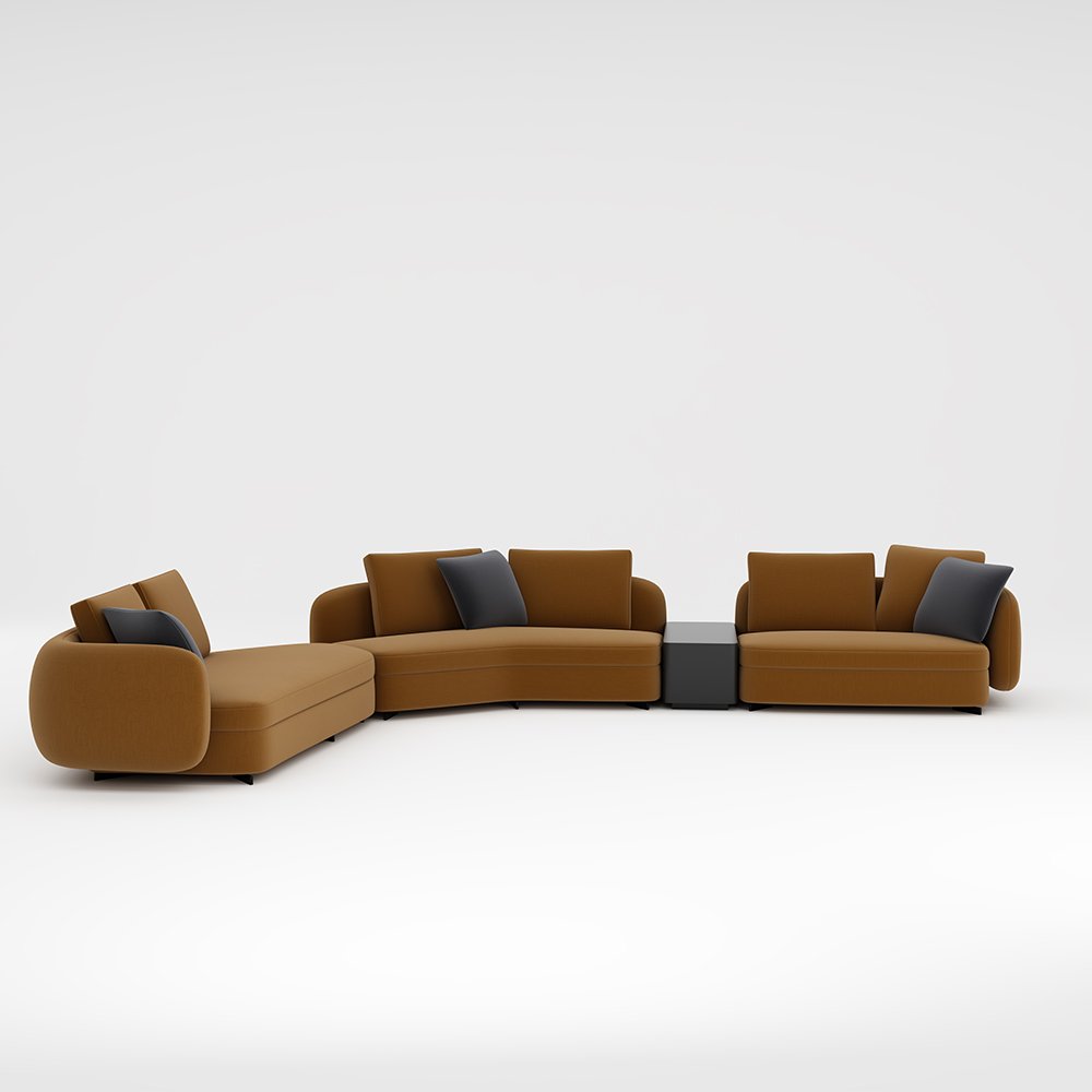 Factory wholesale Sectional Modular Comfortable Reception Office Sofa Set Furniture lobby leisure Sofa