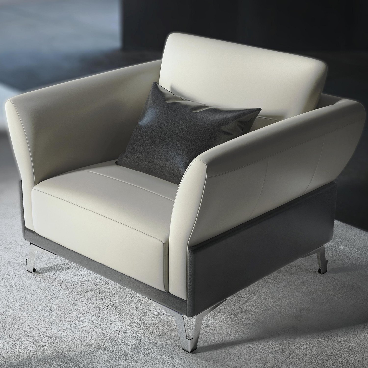 Modern New Design Commercial Office Furniture Executive PU Leather Office Sofa