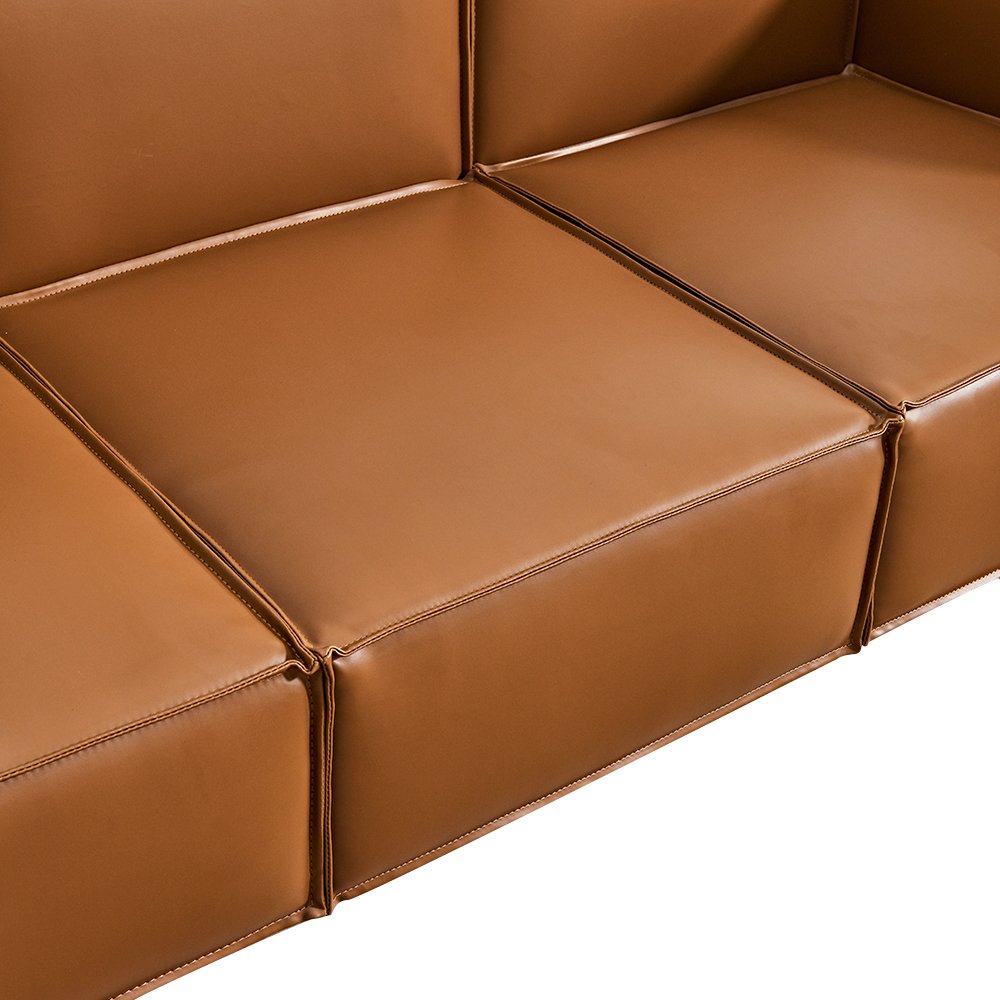 New design office furniture couch living room leather sofa modern sectional sofa Synthetic Leather Office Sofas