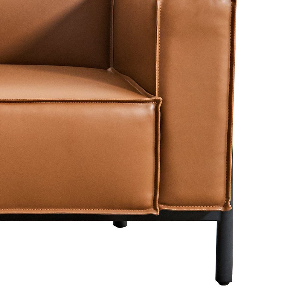 New design office furniture couch living room leather sofa modern sectional sofa Synthetic Leather Office Sofas
