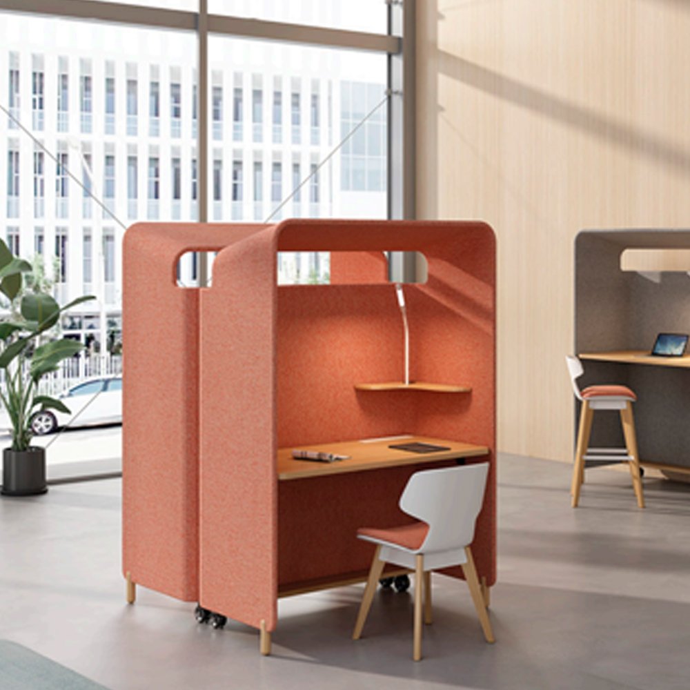 Modern Original High Back Design Metal Leg Memory Foam Library Station Lobby Hall Waiting Room Office Reception Acoustic Sofas