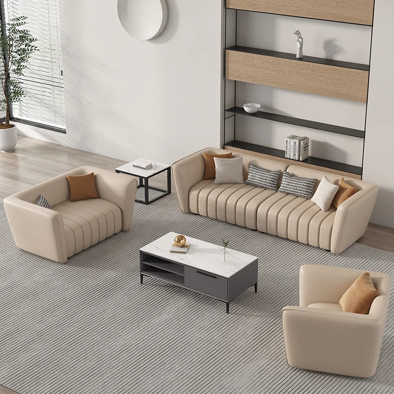 Liyu New modern modern sofa set luxury all full house furniture italian designed office sofas