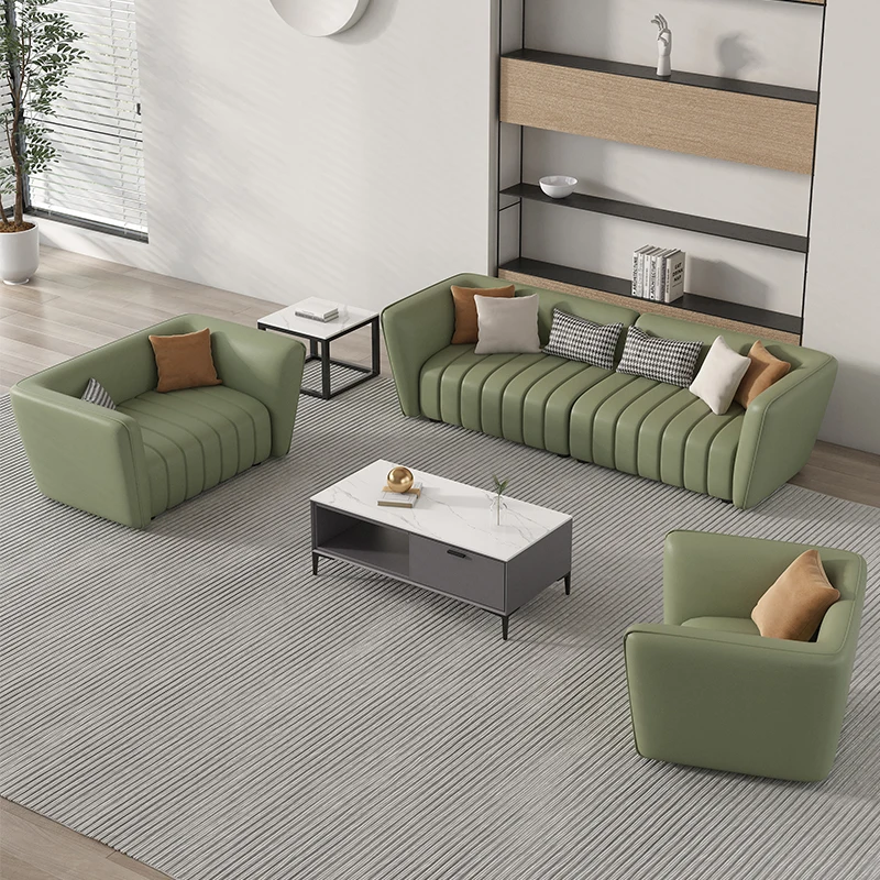 Liyu New modern modern sofa set luxury all full house furniture italian designed office sofas