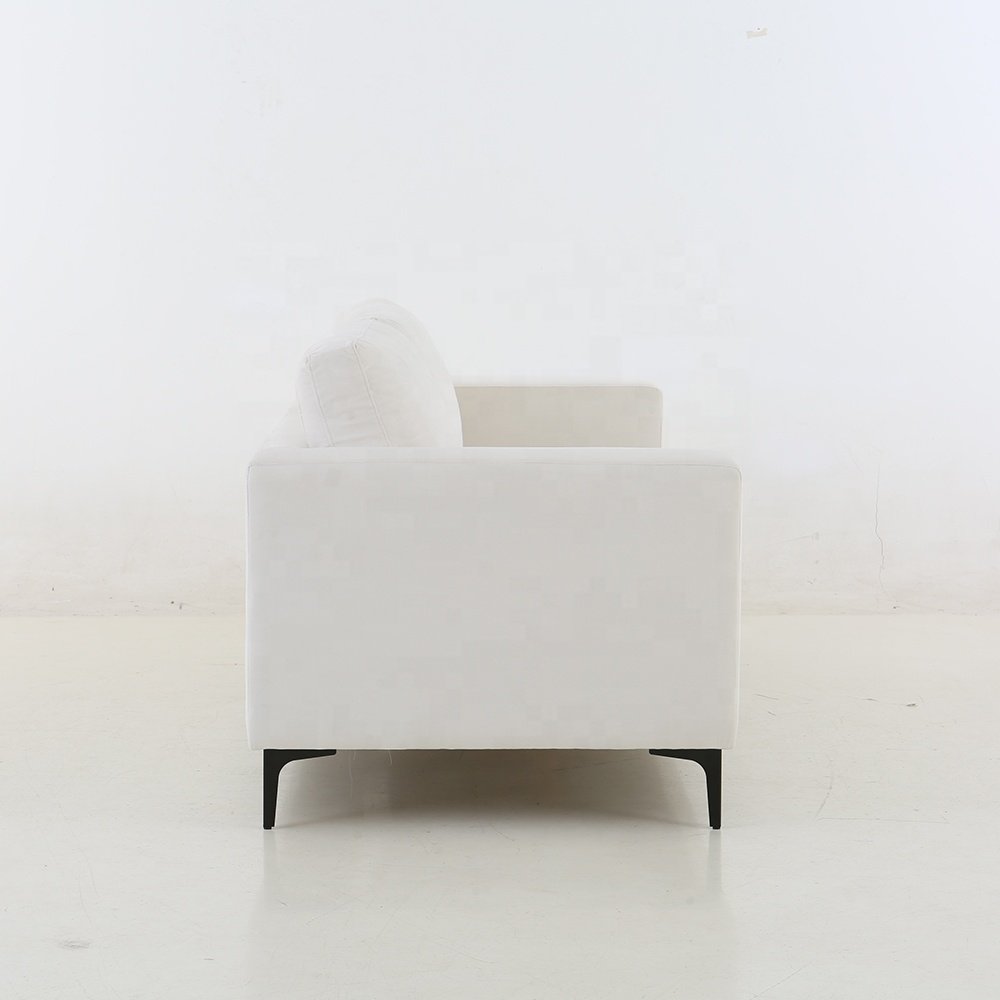 liquid repellent spill proof stain resistant fabric sofa couch modern white producer customise 3 seater living room sofas nordic