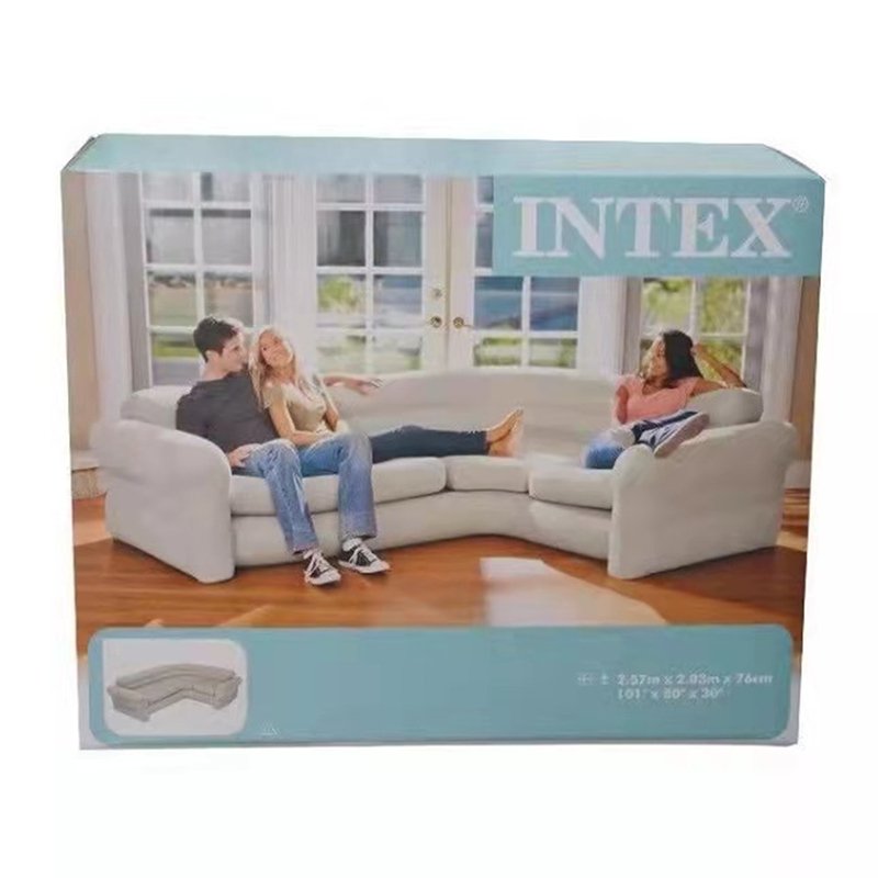 C01 Avenli Jilong INTEX 68575 sofa set Luxurious Inflatable Furniture living room chair Sturdy Corner Lounge inflatable sofa