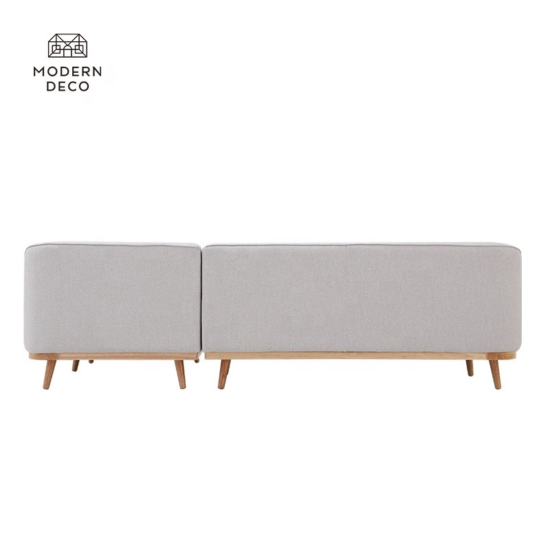 sofa live room couch l shape corner sofa sectional fabric beige design eckcouch ecksofa OEM for well-known brands furniture