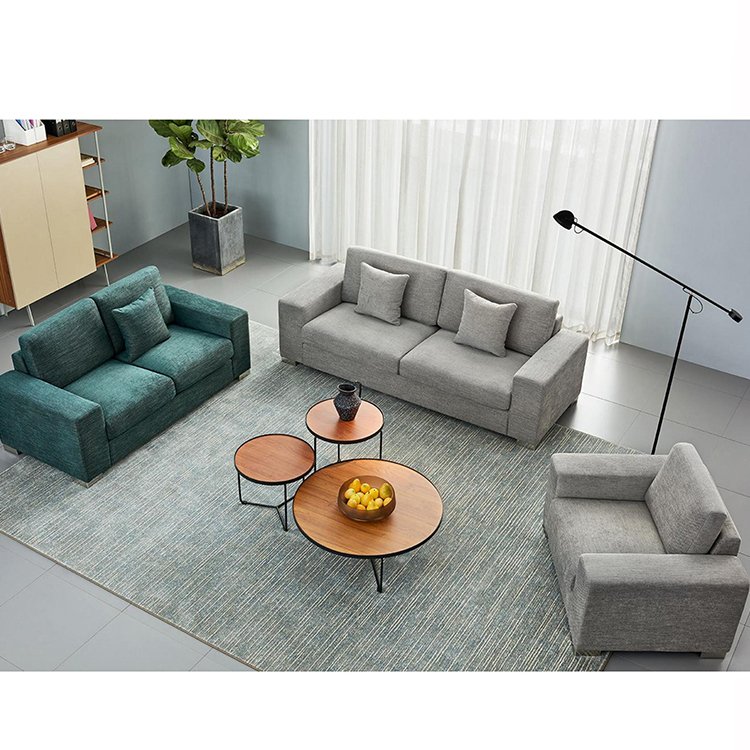 Wholesale Modern Comfortable Living Room Leather Couch fabric office sofas