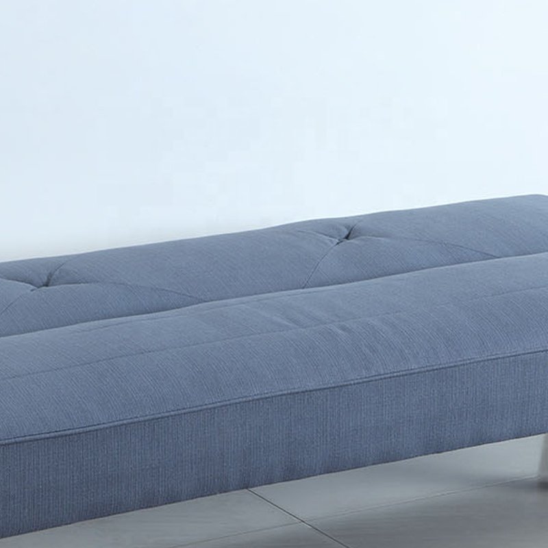 Modern style Wood Office Sofa Apartment Home Use folding sofa bed Linen Fabric Sofa Multi-functional Comfortable