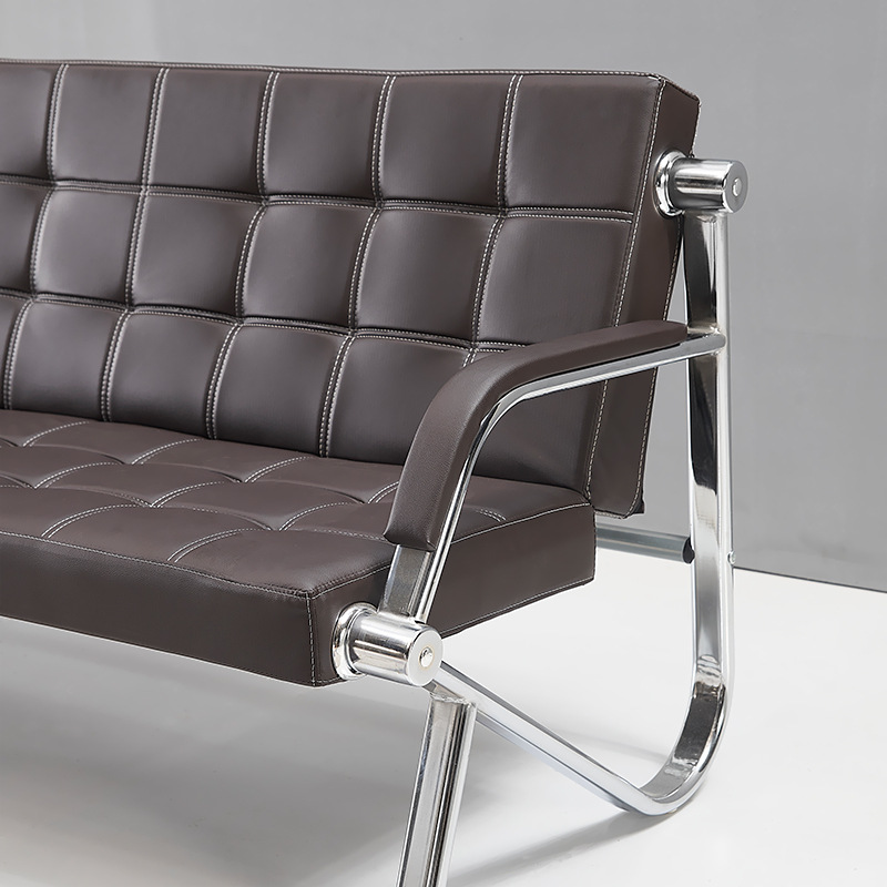 Office room furniture meeting waiting 2 seater office sofa china supplier