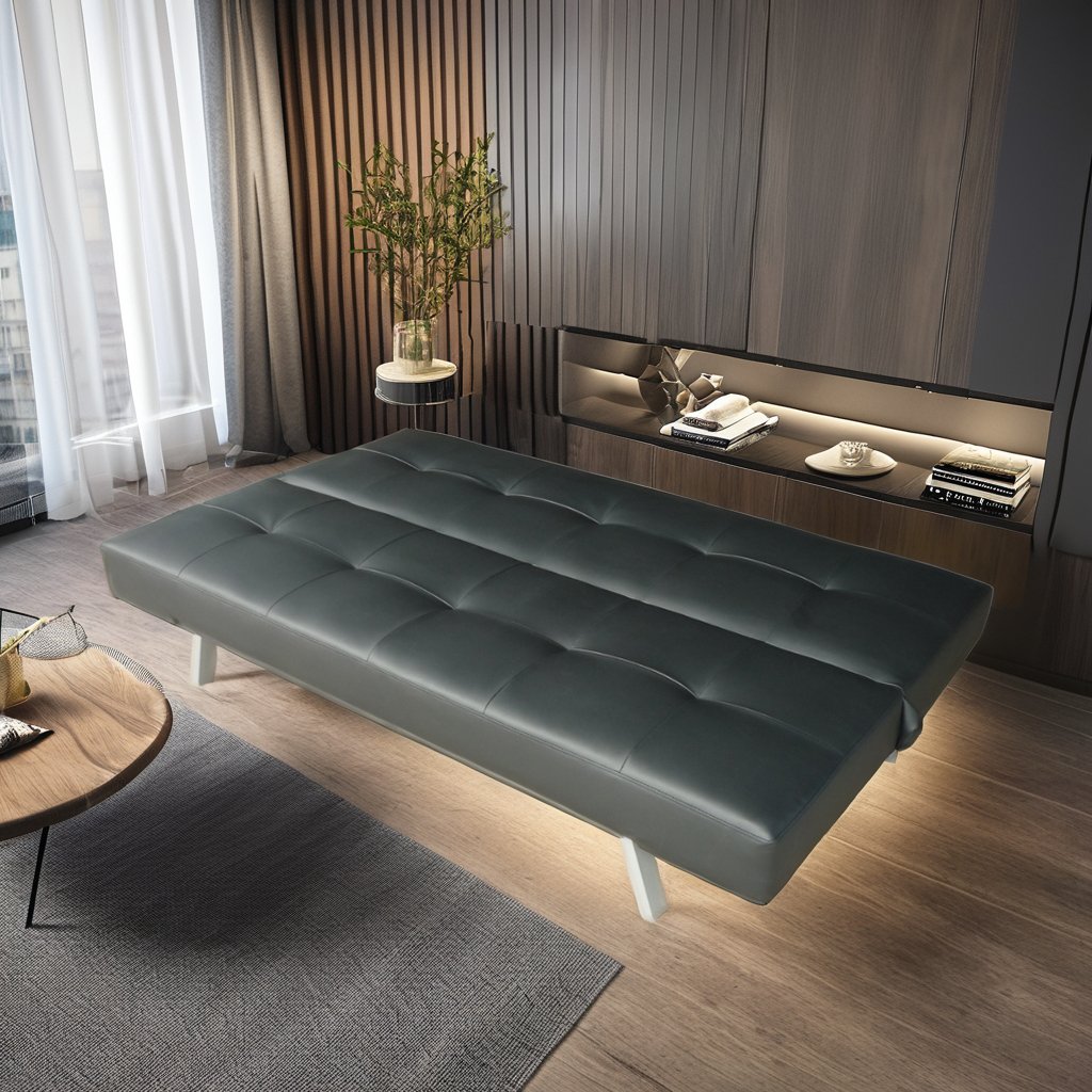 Modern Design Simple Contemporary Cheap Price Living Room Furniture Convertible Fabric Folding Sofa Cum Bed