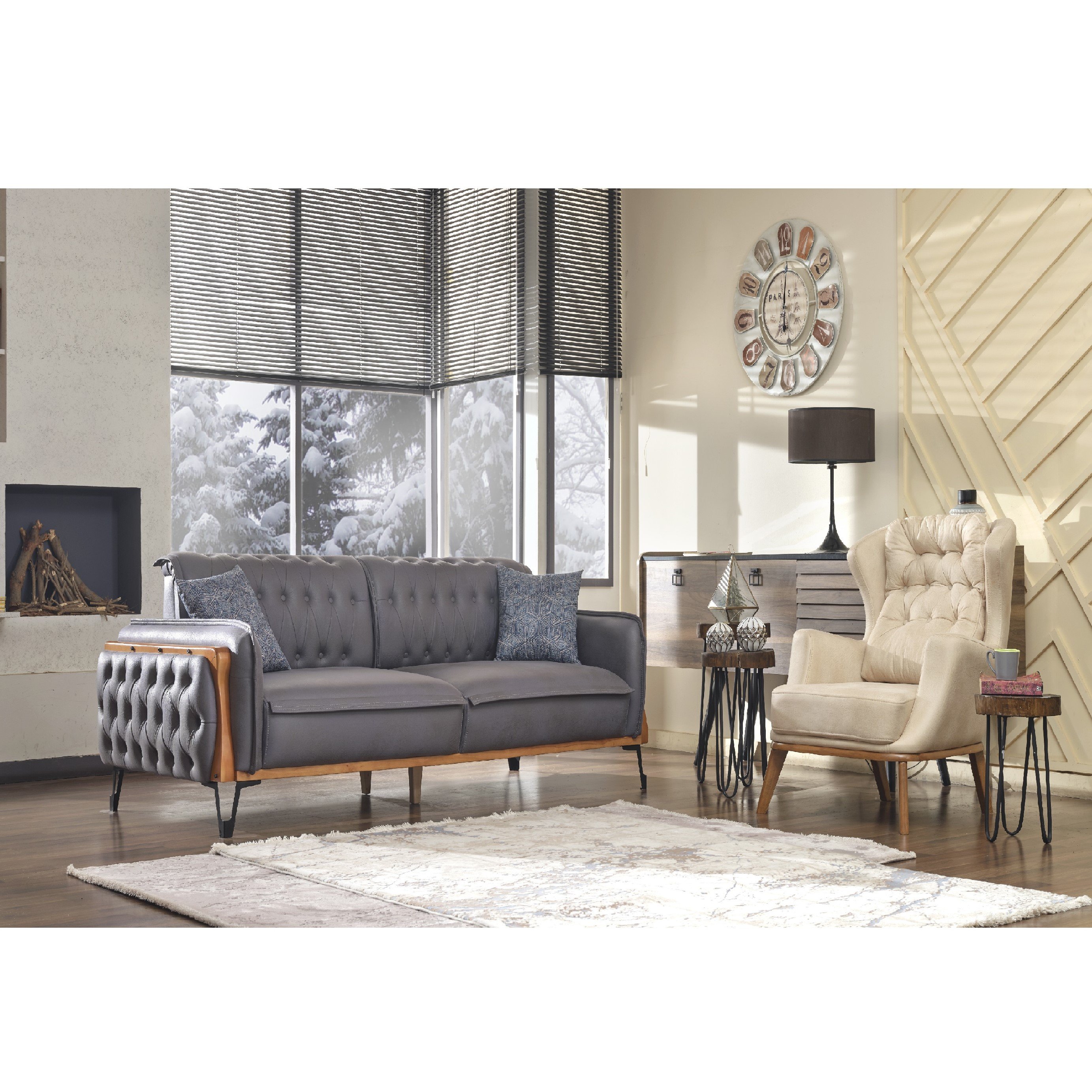 Seren Sofa Sets Luxury Modern Furniture Italian Style Best Seller Living Room Sets Luxury Sofa Set