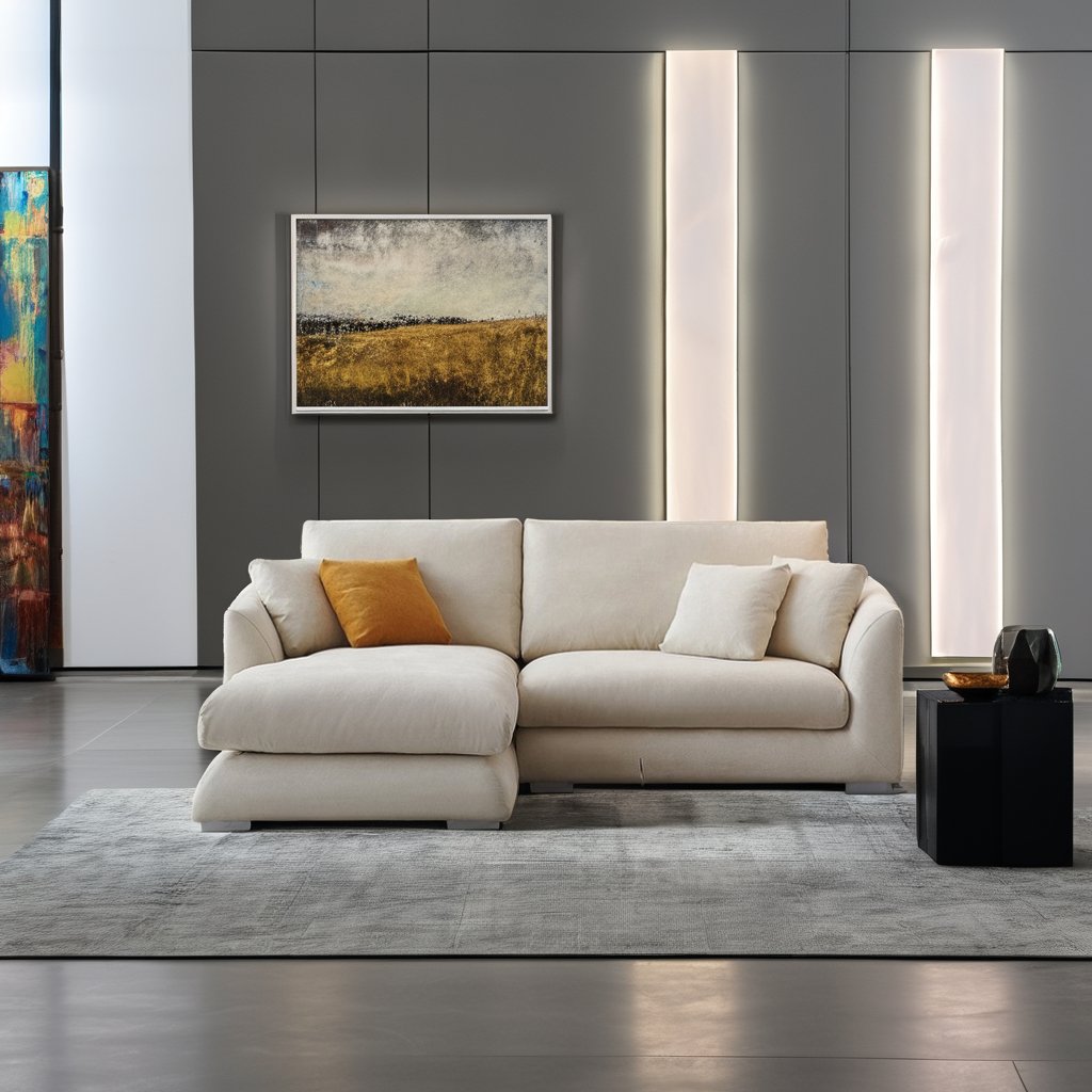 New Furniture L Shape Couch Lounge Sectionals Sofa Modern Luxury Feather Modular Living Room Sofa