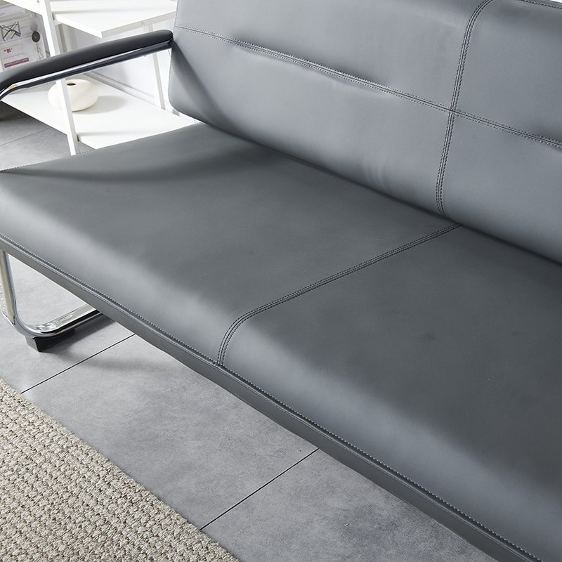Microfiber leather Modern european style italy office living room sofa lounge reception leather office sofa set