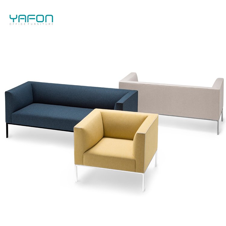 Wholesale Modern Hotel Lobby Waiting Living Room Office Lounge Area Salon Sofa Set Leather Chair