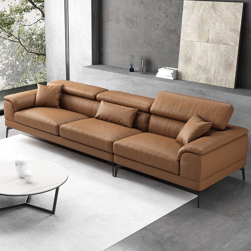 Popular Modern High Quality Office Sofa Furniture Standard Comfortable Fabric Leather Living Room Sofa
