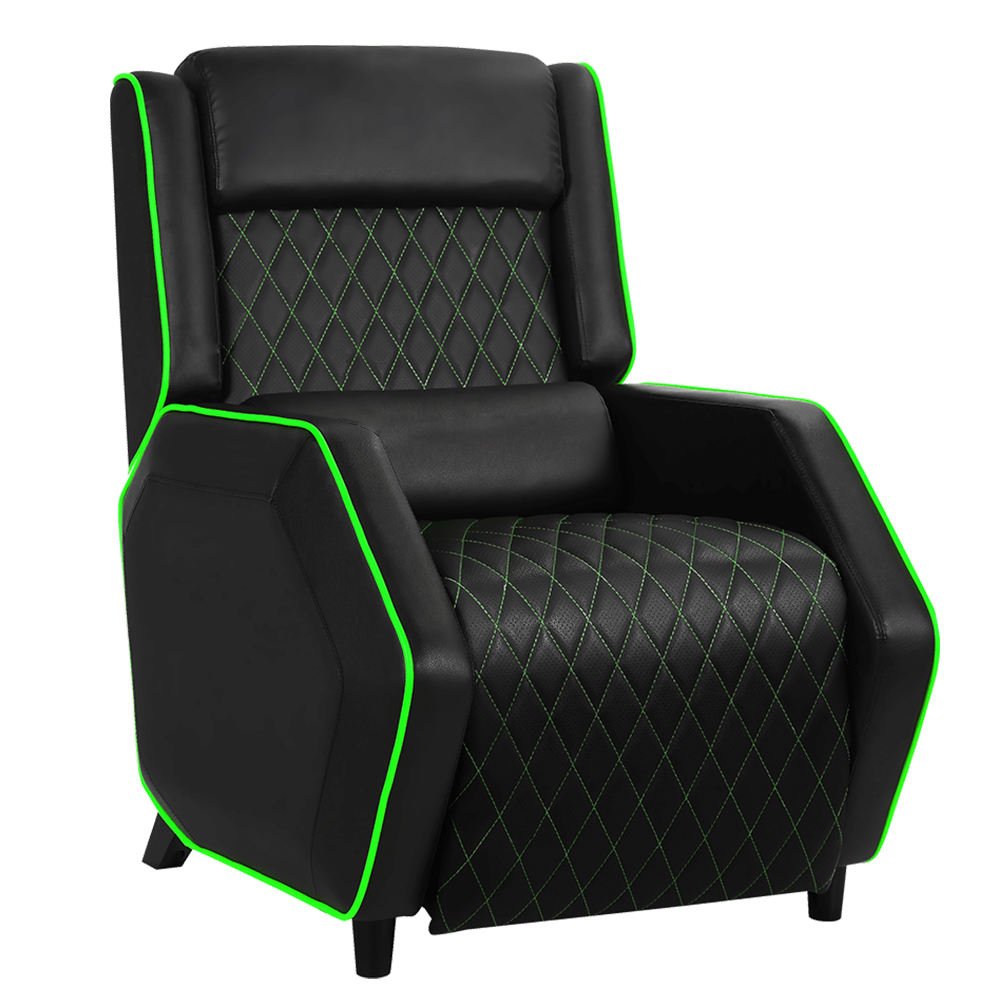 Hot Sale Pvc Leather Custom Sofa Set Gaming Reclining Computer Gaming Sofa With Footrest For Gaming