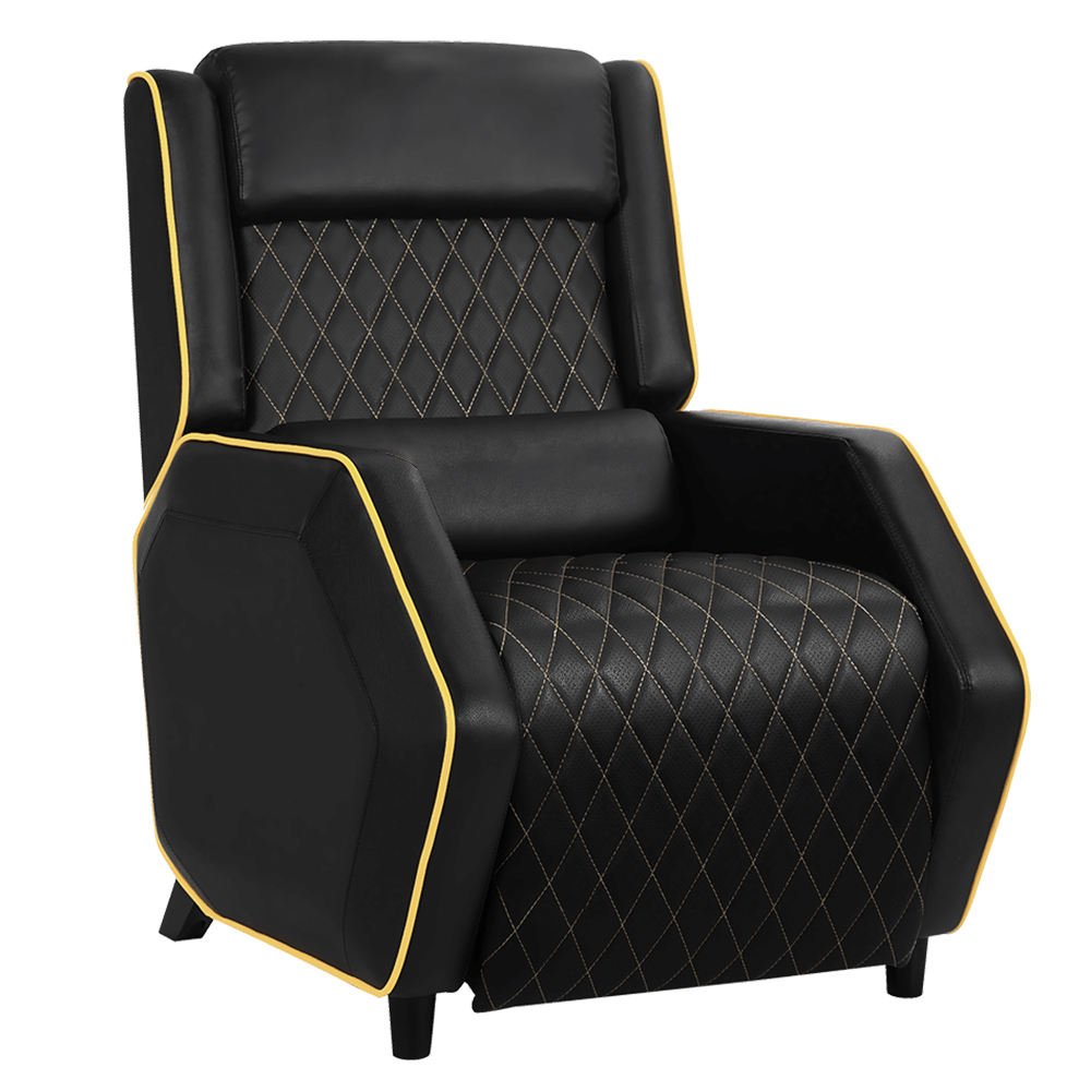 Hot Sale Pvc Leather Custom Sofa Set Gaming Reclining Computer Gaming Sofa With Footrest For Gaming