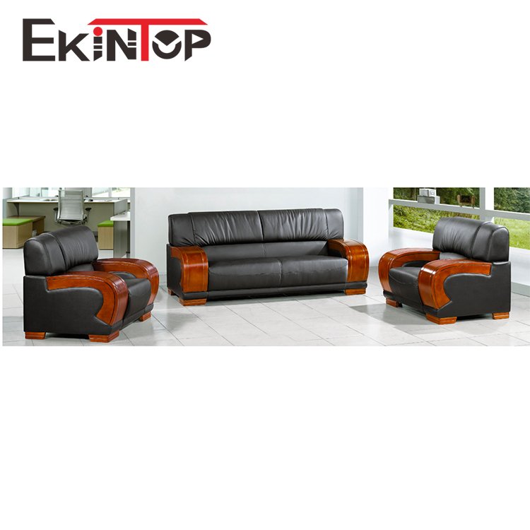 High quality good price wood latest design office sofa set