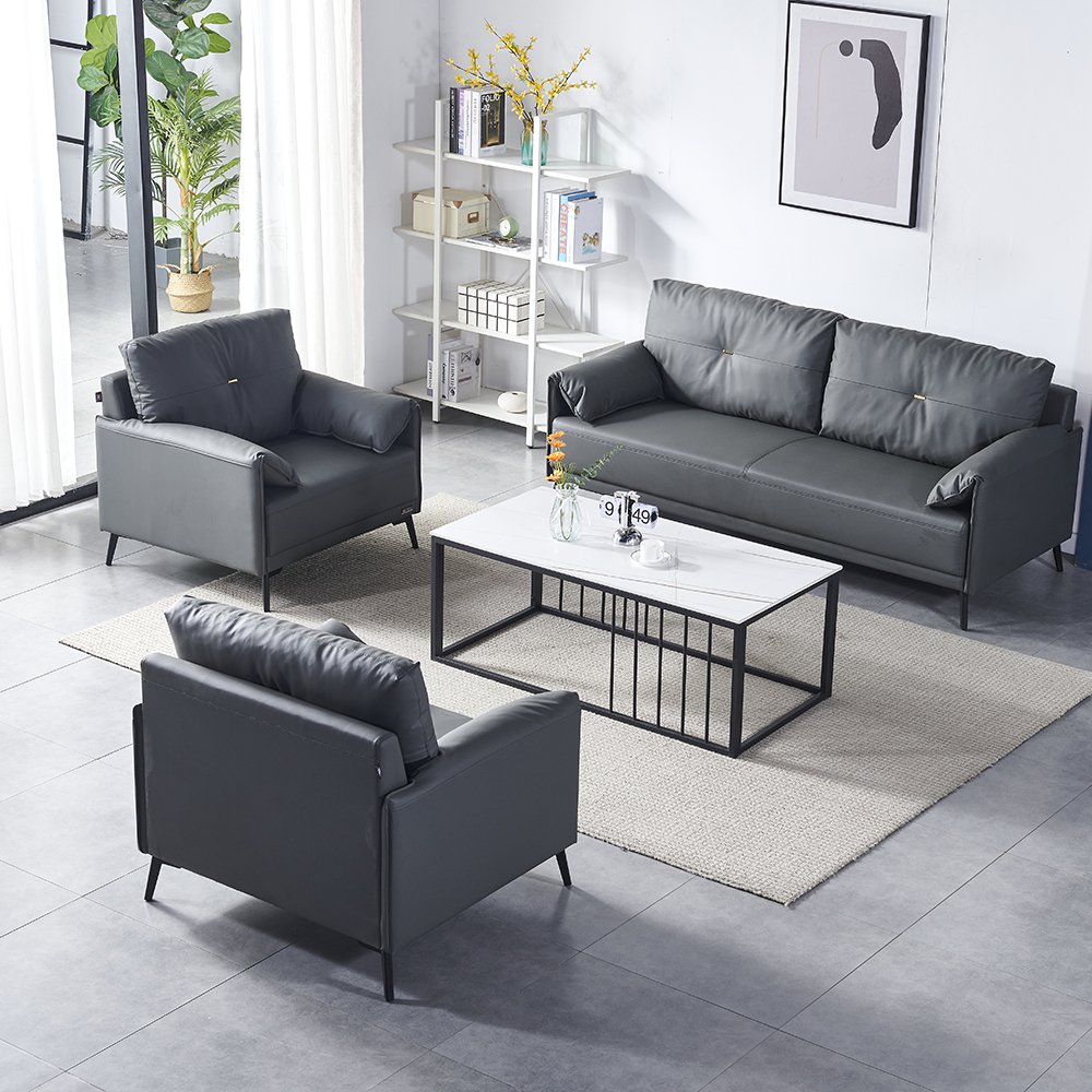 Factory Direct Sale Microfiber leather Luxury Computer Gaming Ergonomic Office Sofa