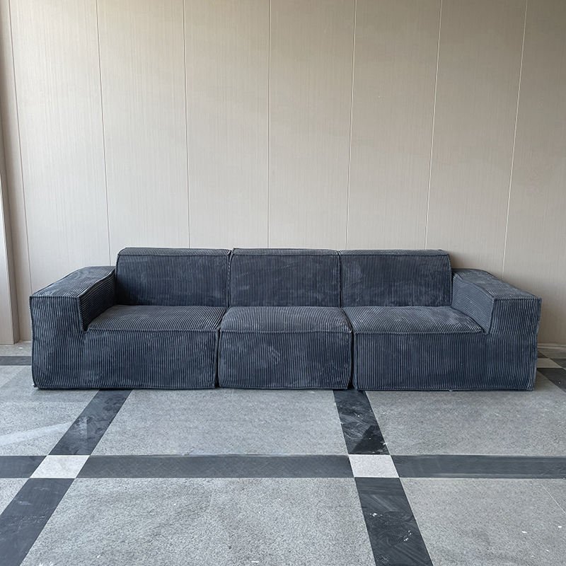 Modern living room compressed l shape cheap sofa sectional couch compress roll a box sofa