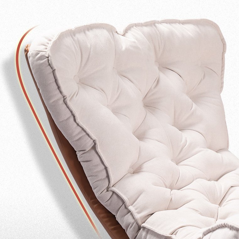 Modern light luxury lazy rocking chair living room bedroom balcony leisure lunch break recliner home single sofa