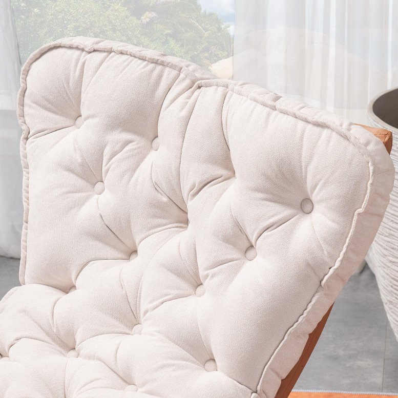 Modern light luxury lazy rocking chair living room bedroom balcony leisure lunch break recliner home single sofa