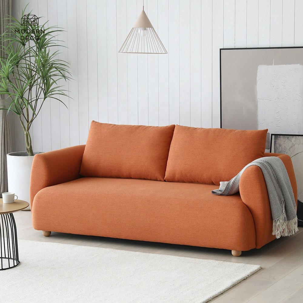 sofa 2023 new design fabric sofa low seating lounge modern boxy couch canape soffa verified sofa manufacturer