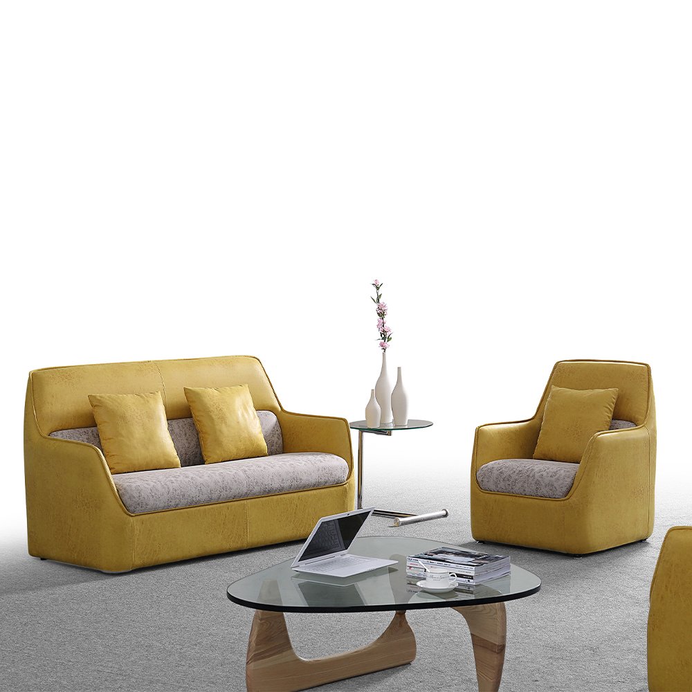 2024 New Product Nordic Office Leisure Sofa Creative Leisure Sofa Chair Fabric Sofa Negotiation Meeting Couch