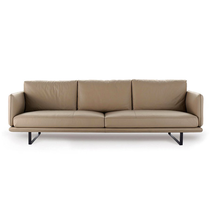 Modern Commercial Sofa Furniture PU Leather Waiting Office Sofa Set For Manager Office