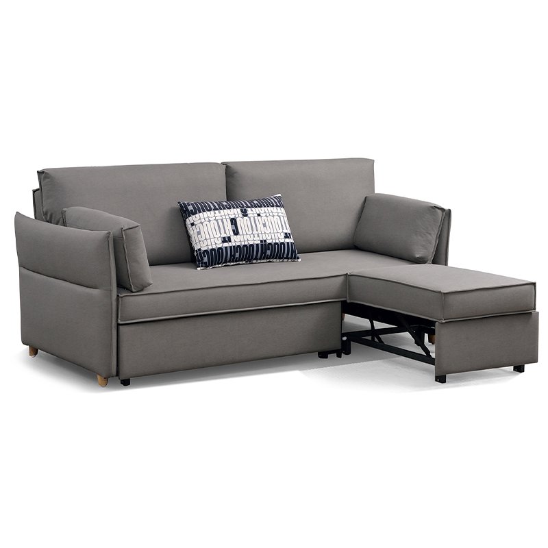 Modern Pull Out Sofa Beds Living Room Furniture L Shape 2 Seater Sofa Cum Bed
