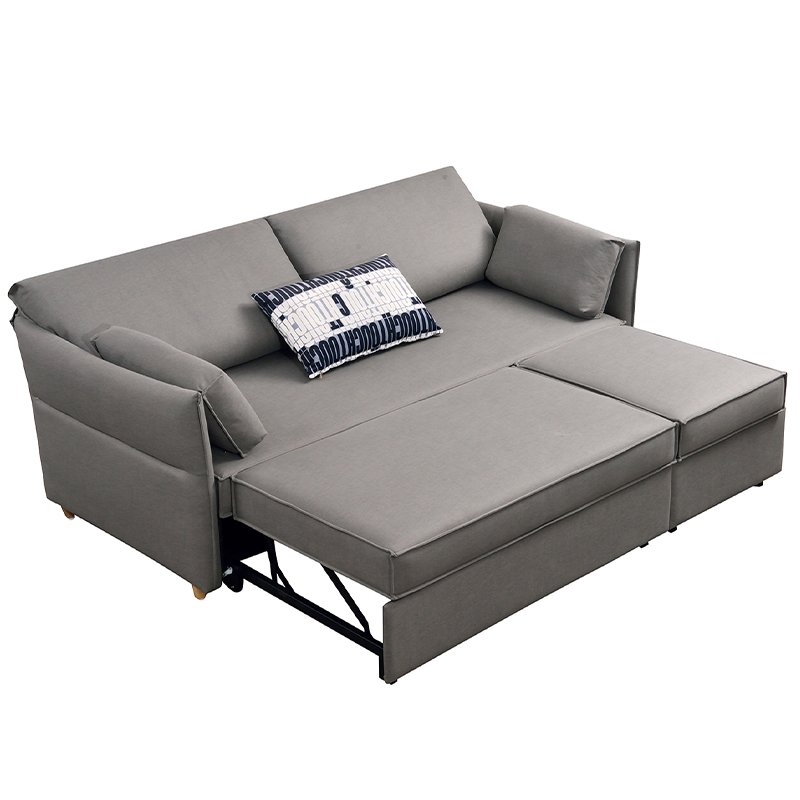 Modern Pull Out Sofa Beds Living Room Furniture L Shape 2 Seater Sofa Cum Bed