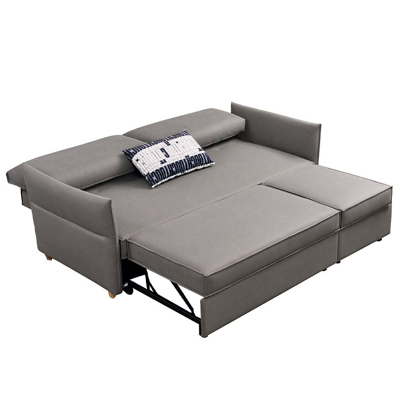Modern Pull Out Sofa Beds Living Room Furniture L Shape 2 Seater Sofa Cum Bed