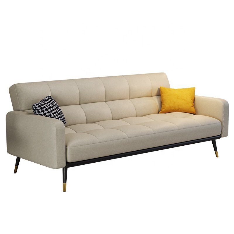 Modern Living Room Apartment sofa Convertible Sleeper Office Sofa Multi-functional folding sofabed fabric sofa