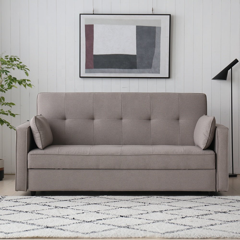 producer customise sleeper couch convertible sofa bed with storage