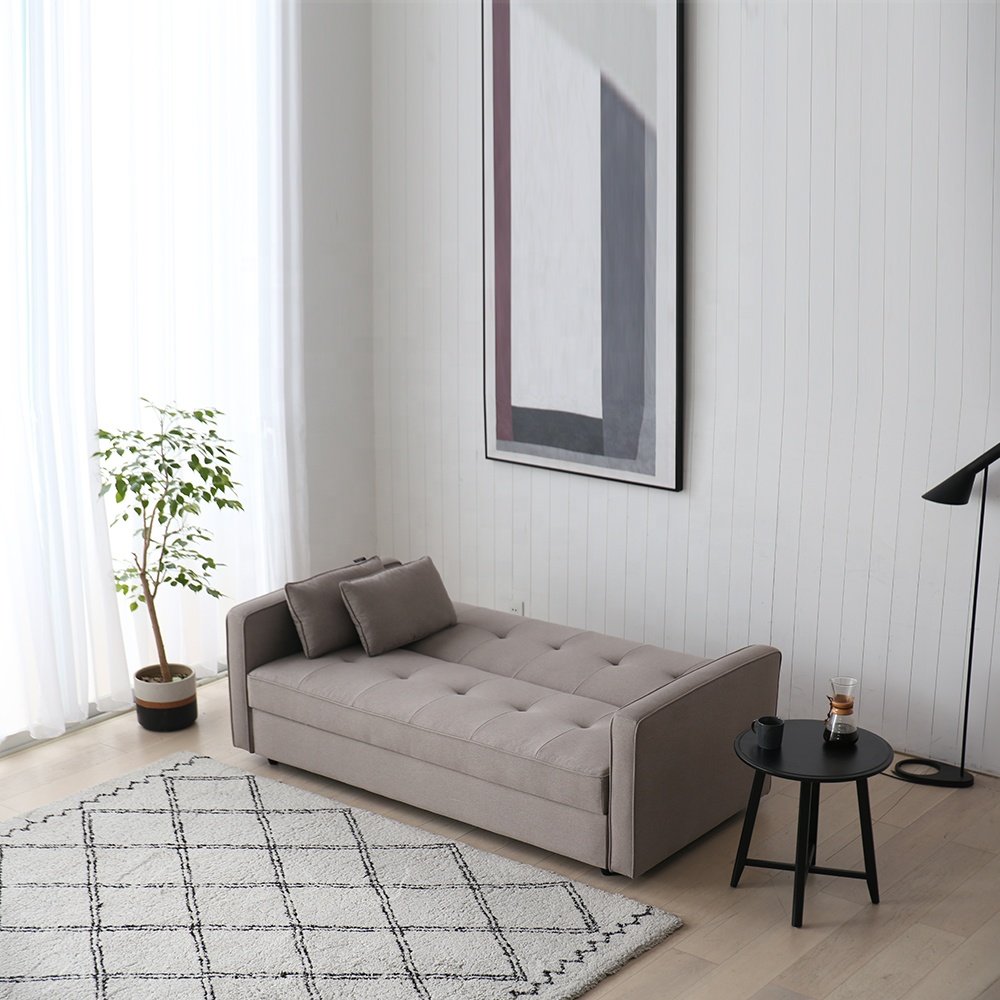 producer customise sleeper couch convertible sofa bed with storage