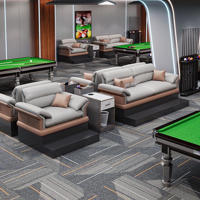 Billiard hall Billiard sofa Watch chair Billiard hall sofa
