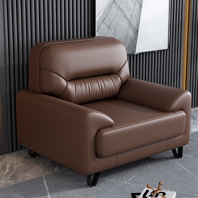 Chuangyue Office office sofa simple modern business reception sofa coffee table set three-person manager room guest sofa