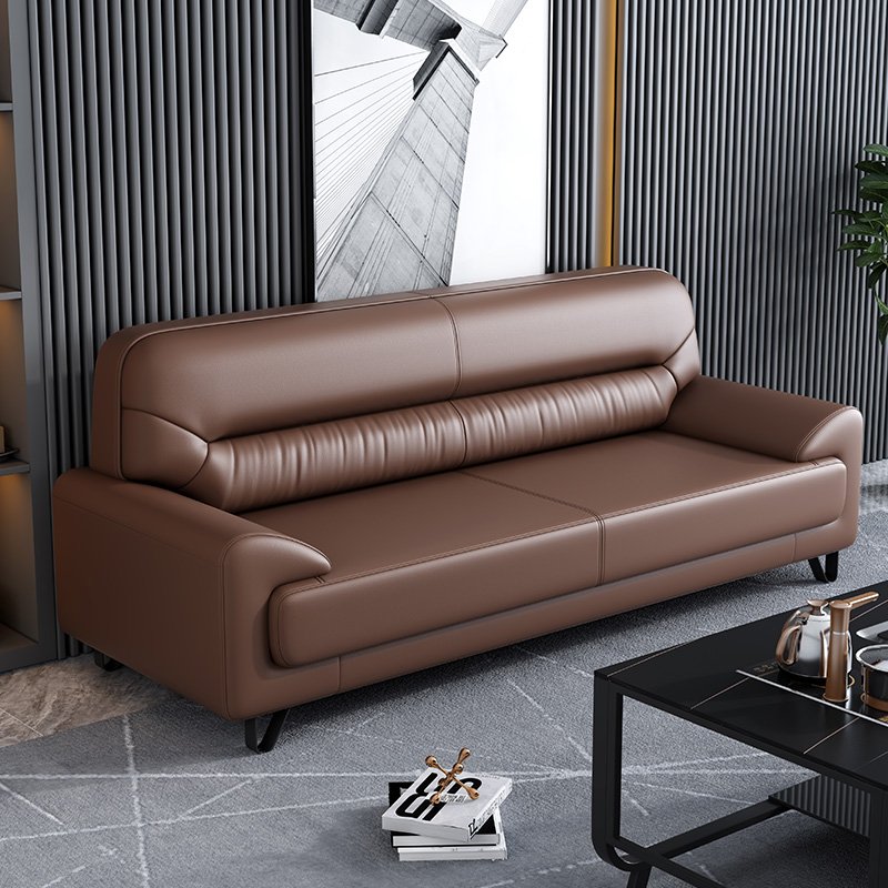 Chuangyue Office office sofa simple modern business reception sofa coffee table set three-person manager room guest sofa